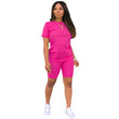 2-teiliges Set aus Oberteil und Shorts für Damen