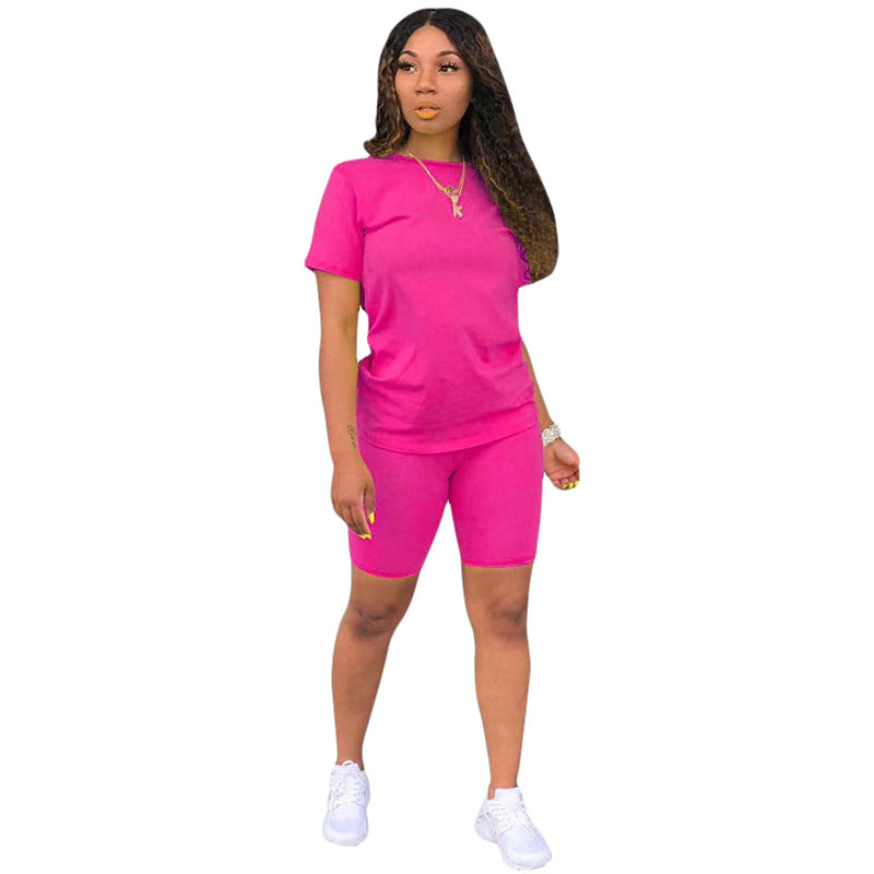 2-teiliges Set aus Oberteil und Shorts für Damen