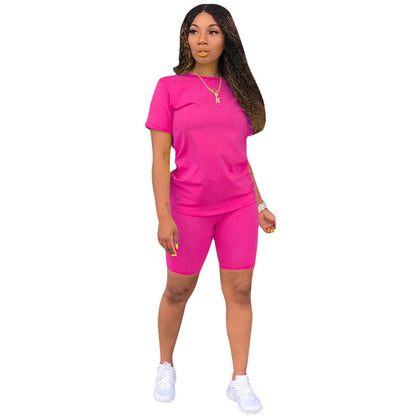 2-teiliges Set aus Oberteil und Shorts für Damen