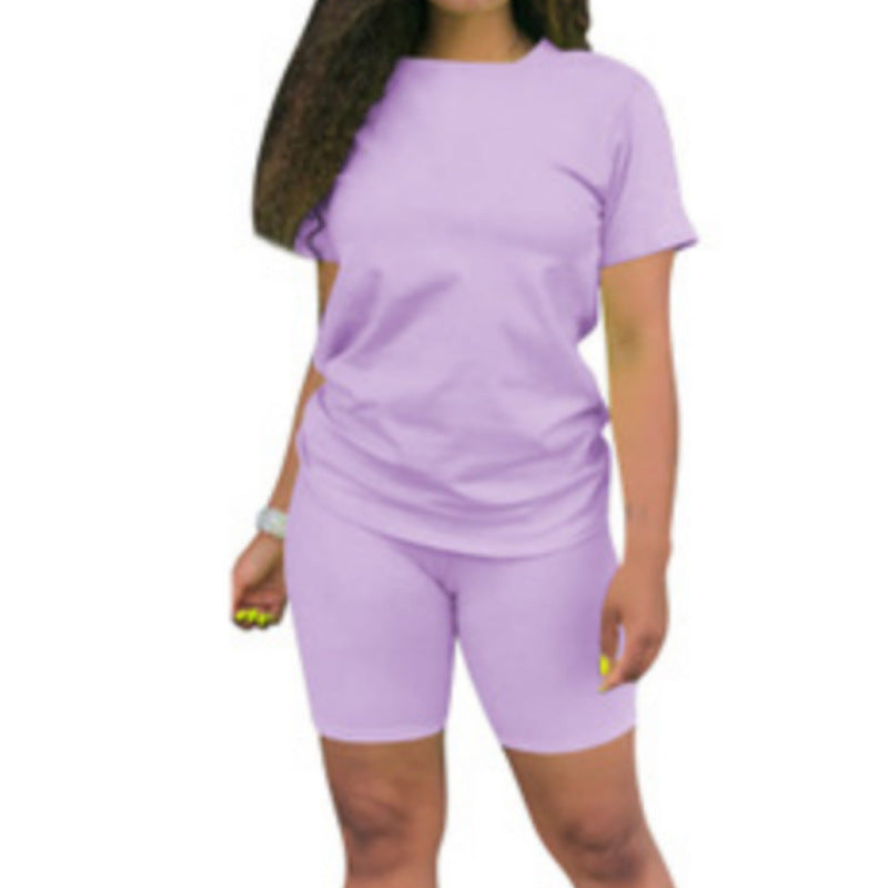 2-teiliges Set aus Oberteil und Shorts für Damen