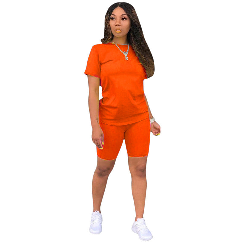 2-teiliges Set aus Oberteil und Shorts für Damen