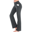 ✨🔥Damenhose mit hoher Taille und elastischem Schlag