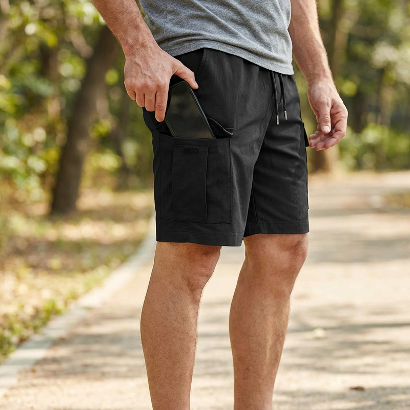 👖JETZT 60 % RABATT🔥 Lässige Herren-Cargoshorts mit elastischem Bund