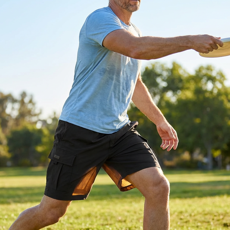 👖JETZT 60 % RABATT🔥 Lässige Herren-Cargoshorts mit elastischem Bund