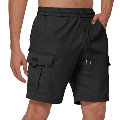 👖JETZT 60 % RABATT🔥 Lässige Herren-Cargoshorts mit elastischem Bund