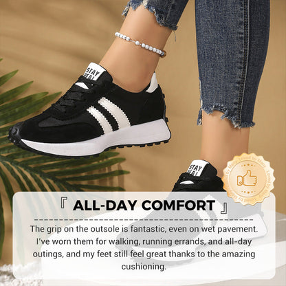 Damen-Freizeitschuhe, rutschfest, klobige Sneakers