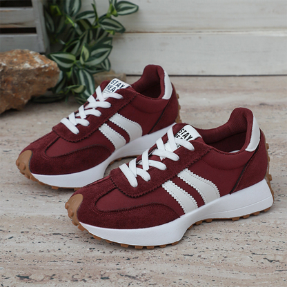 Damen-Freizeitschuhe, rutschfest, klobige Sneakers