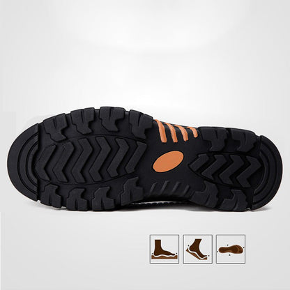 👞 60% RABATT! ✨ Leichte Retro-Halbschuhe für Herren – Rutschfest, Atmungsaktiv & Bequem 🚶