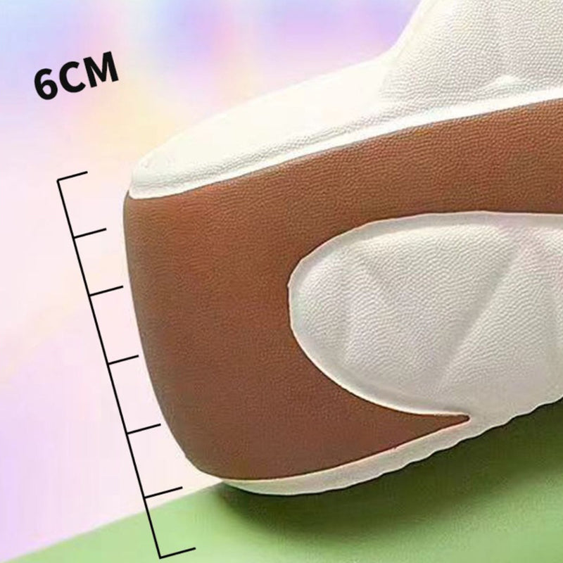 📢📢50% RABATT! ⏰Sommerliche Flip-Flops für Damen mit weicher Plateausohle und Farbblock-Design