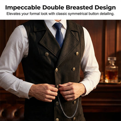 🔥Zeitlich begrenztes Angebot – 50% Rabatt! Elegante Retro-Slim-Fit Herrenweste für Anzug & Smoking 👔