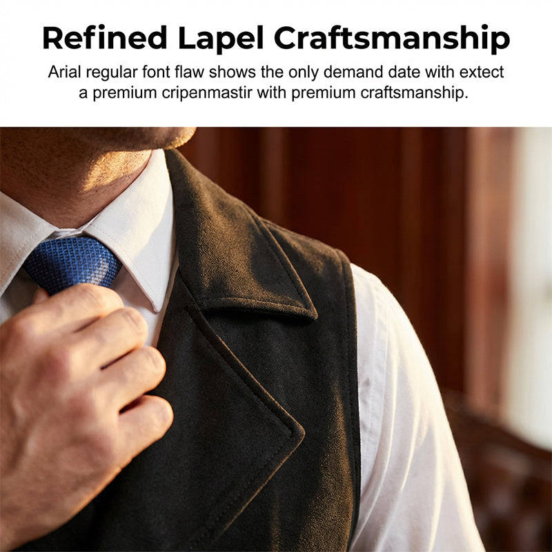🔥Zeitlich begrenztes Angebot – 50% Rabatt! Elegante Retro-Slim-Fit Herrenweste für Anzug & Smoking 👔