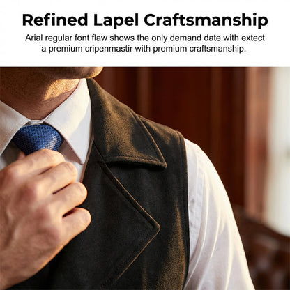 🔥Zeitlich begrenztes Angebot – 50% Rabatt! Elegante Retro-Slim-Fit Herrenweste für Anzug & Smoking 👔