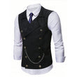 🔥Zeitlich begrenztes Angebot – 50% Rabatt! Elegante Retro-Slim-Fit Herrenweste für Anzug & Smoking 👔
