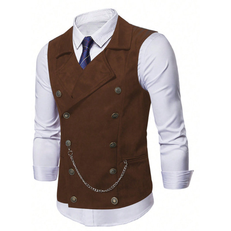 🔥Zeitlich begrenztes Angebot – 50% Rabatt! Elegante Retro-Slim-Fit Herrenweste für Anzug & Smoking 👔