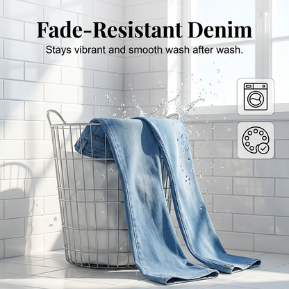 🔥Solange der Vorrat reicht 50 % Rabatt!🎉Elastische Schlagjeans für Damen mit hoher Taille