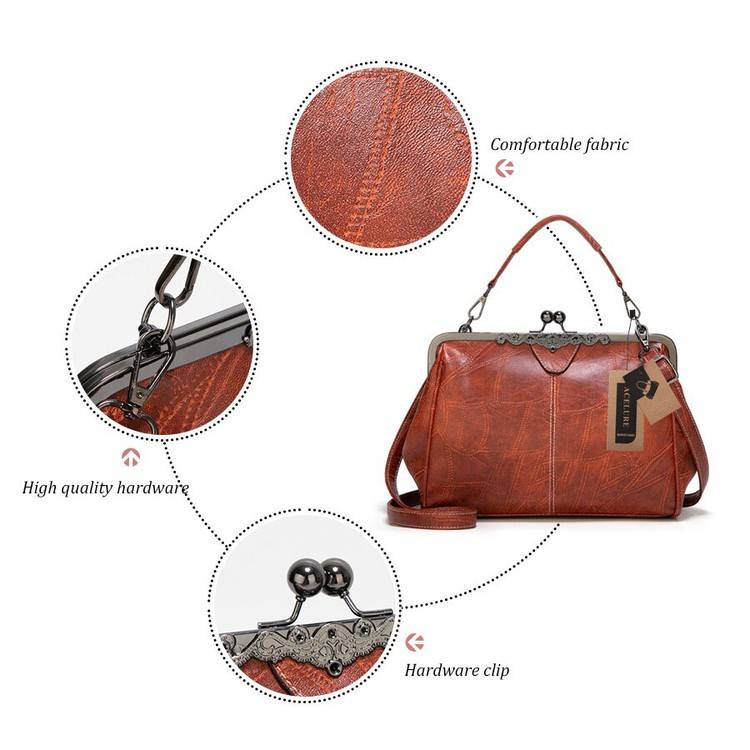 💎50 % RABATT💎 Elegante Vintage-Handtasche für Damen