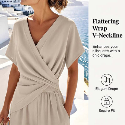 💃 Eleganter V-Ausschnitt & taillierter Schnitt – sofort eine feminine Silhouette!
