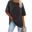 Oversize-T-Shirt für Damen im Washed-Vintage-Look